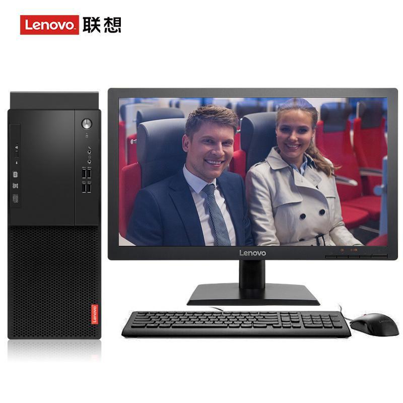 欧美大黑屌秘书联想（Lenovo）启天M415 台式电脑 I5-7500 8G 1T 21.5寸显示器 DVD刻录 WIN7 硬盘隔离...